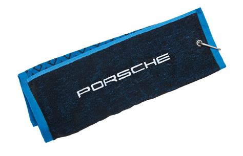 porsche golf towel